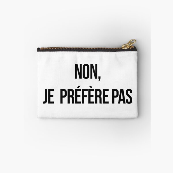 Item preview, Non je prefere pas - I'd rather not in French - Non. merci, sans façon designed and sold by SoLarghi.