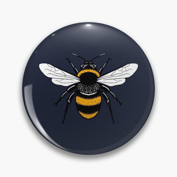 Item preview, Manchester Bee - Worker Bee Symbol designed and sold by dinosareforever.