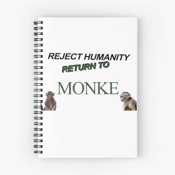Item preview, Reject Humanity Return to Monke designed and sold by genosroootbeer.