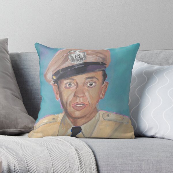 Barney Fife, Don Knotts Throw Pillow