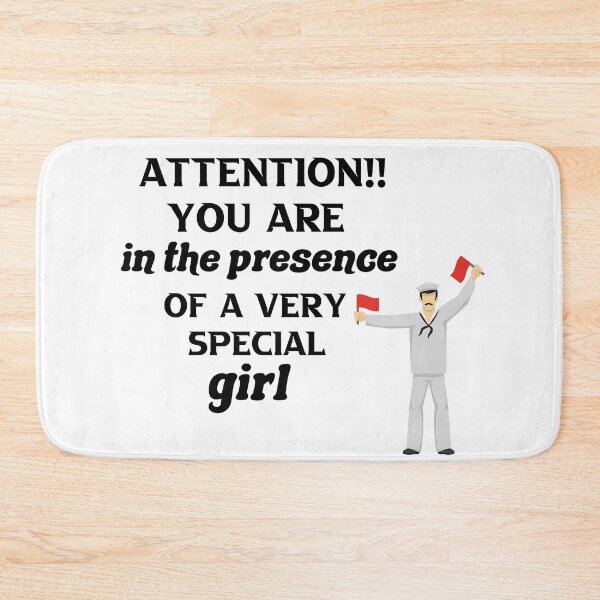 Item preview, Attention You Are In The Presence Of A Very Special girl  designed and sold by DANT-shirts.