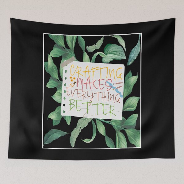 Item preview, Crafting Makes Everything Better designed and sold by Aminepop.