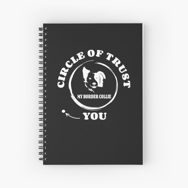 Border Collie Dog Lover Pet Owner Spiral Notebook