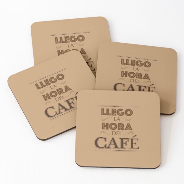 Item preview, Llego la hora del Cafe - Awesome Latinx design designed and sold by estudio3e.