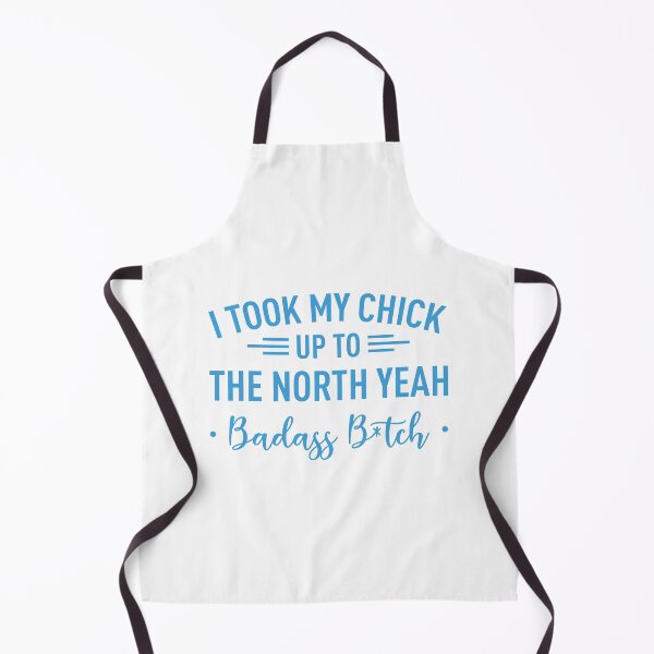 Item preview, I Took My Chick Up To The North Yeah -Badass B*tch- (Blue) designed and sold by FilipeFerreira.