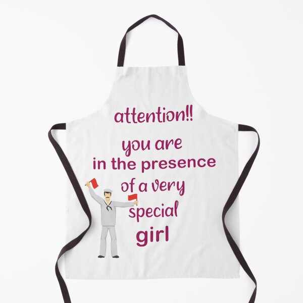 Item preview,  Attention You Are In The Presence Of A Very Special girl  designed and sold by DANT-shirts.
