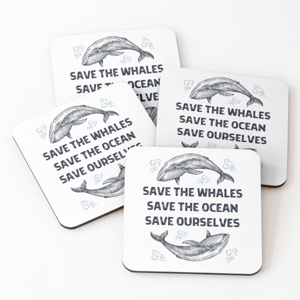 Item preview, Save The Whales Save The Ocean Save Ourselves designed and sold by IntegrityDesign.