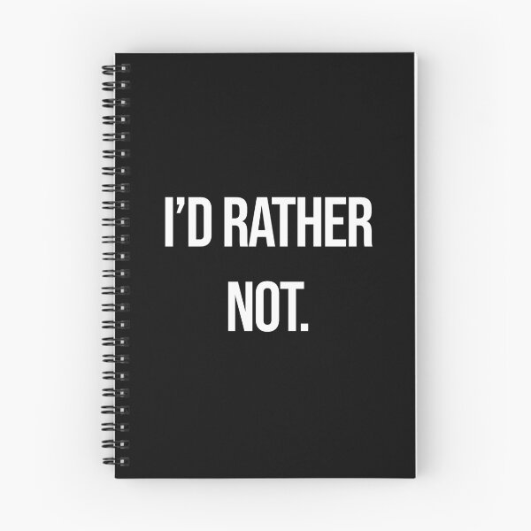 Item preview, I'd rather not - No thank you | Gift for People who know what they want designed and sold by SoLarghi.