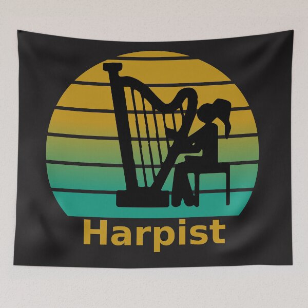 Item preview, Harpist designed and sold by saturdayride.