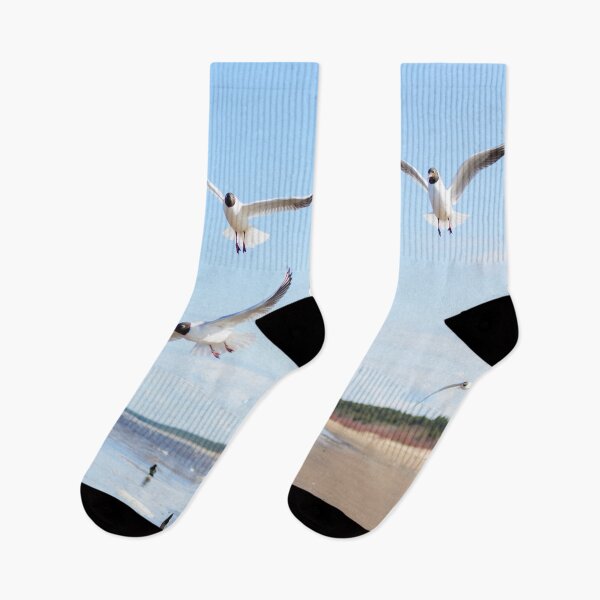 Item preview, Copy of Flock of seagulls flying above the water designed and sold by lena-maximova.