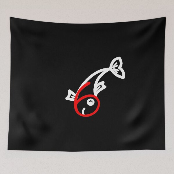 Item preview, Draw With Numbers 6 Fish designed and sold by Paulina Vanlife.