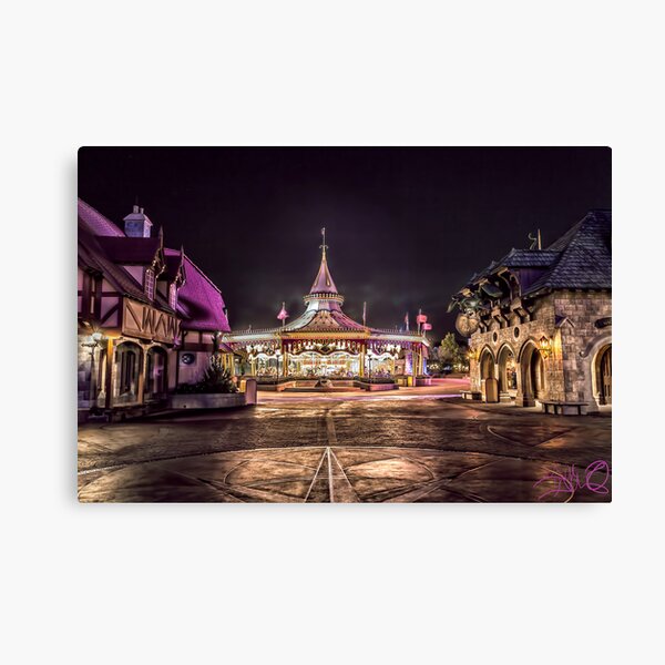 Prince Charming Regal Carrousel Canvas Print