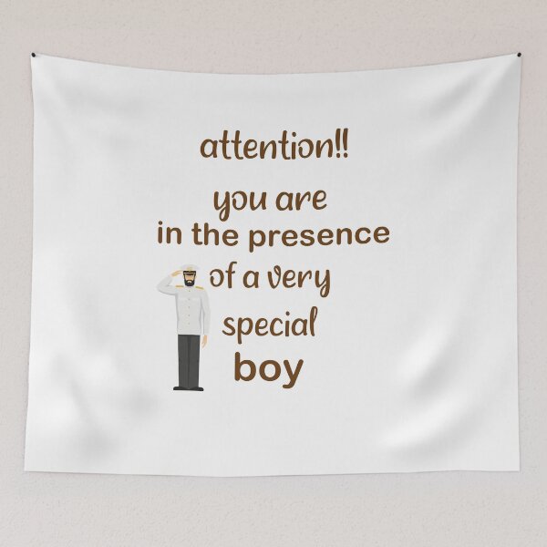 Item preview,  Attention You Are In The Presence Of A Very Special Boy  designed and sold by DANT-shirts.