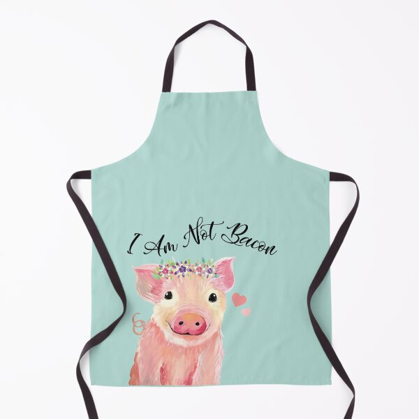Item preview, I am Not Bacon | Cute Baby Pig designed and sold by hearteyedartist.