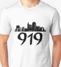Raleigh - 919 (Black Logo) Unisex T-Shirt