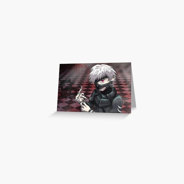 "Ken Kaneki cracking finger" Greeting Card for Sale by IsaacCurtisss