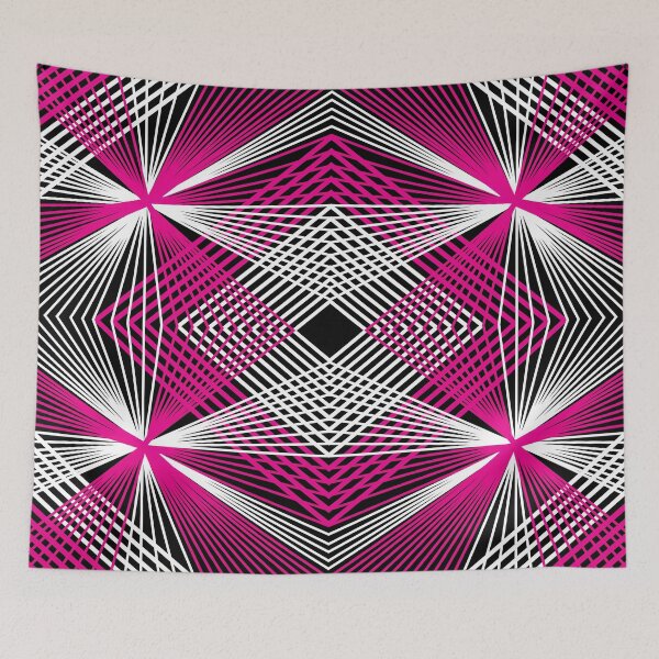 Item preview, Pink and White Abstraction designed and sold by cherylorraine.