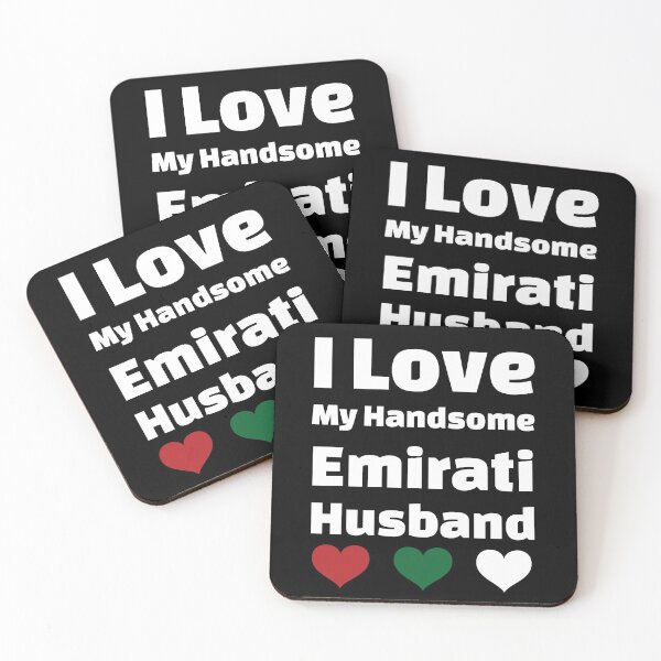 Item preview, I Love My Handsome Emirati Husband - UAE Husband designed and sold by DiceNLDesigns.