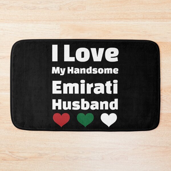 Item preview, I Love My Handsome Emirati Husband - UAE Husband designed and sold by DiceNLDesigns.