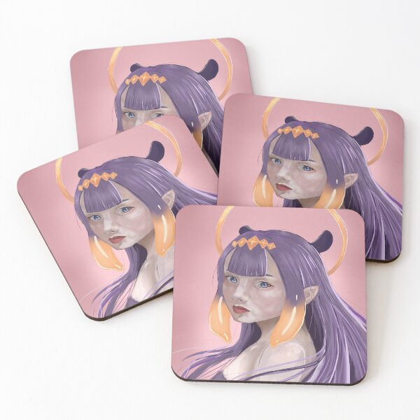 Item preview, hololive ninomae ina'nis portrait designed and sold by brosoro-.