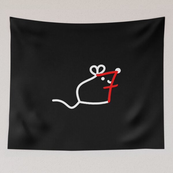 Item preview, Draw With Numbers 7 Mouse designed and sold by Paulina Vanlife.