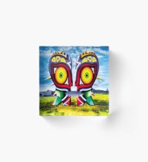 The Majora Bell (Print Version) Acrylic Block