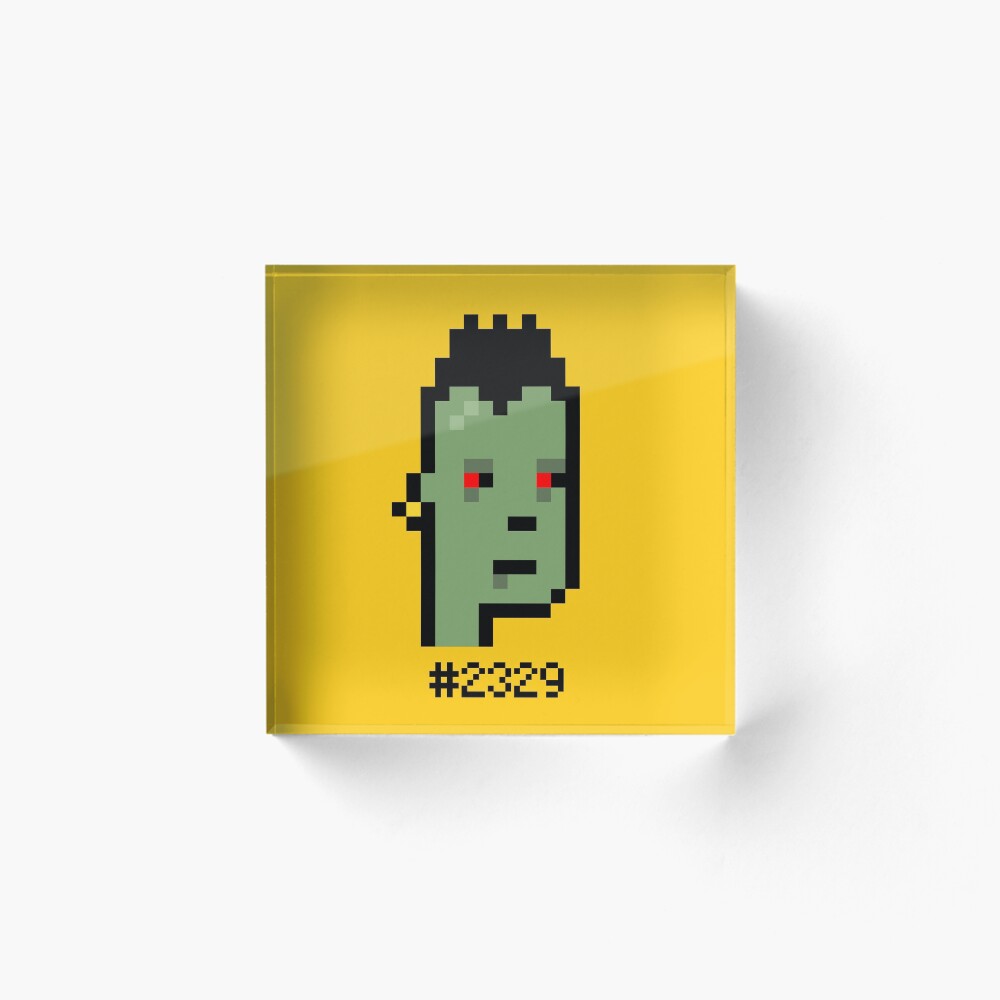 Item preview, Acrylic Block designed and sold by CryptoFunks.