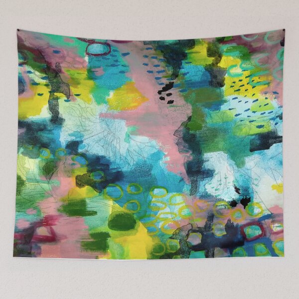 Item preview, Floral - Abstract Art by K Coleman Hinners designed and sold by Karma Art Studio.