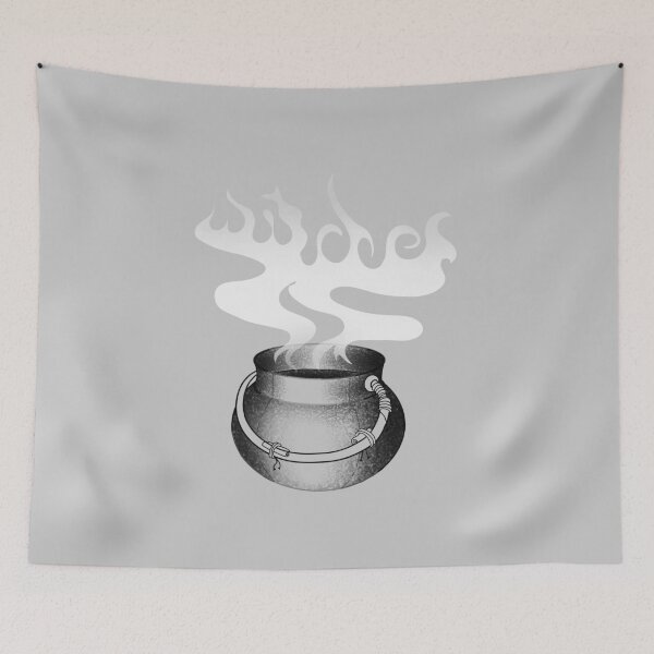 Item preview, witchy smoking cauldron designed and sold by TiaSlovenc.