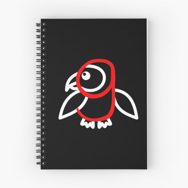 Item preview, Draw With Numbers 9 Parrot designed and sold by Paulina Vanlife.