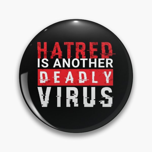 Item preview, hatred is another deadly virus stop asian hate  designed and sold by Zei96.