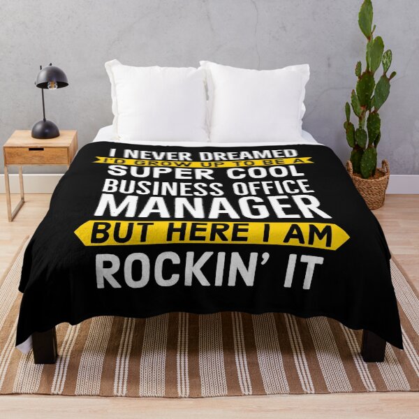 Item preview, Super Cool Business Office Manager designed and sold by AwesomeWorld1.