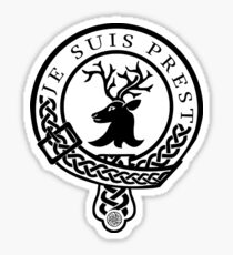 Fraser Motto (Black) Sticker