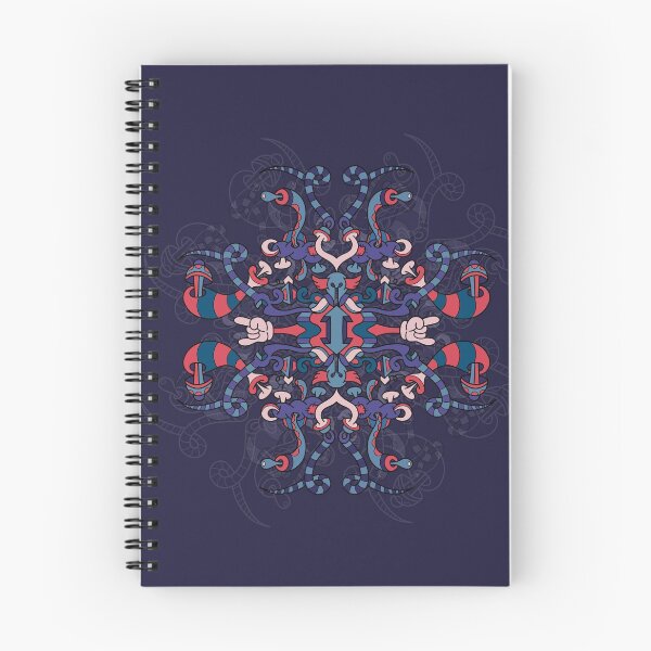 Item preview, Symmetry Doodle 11 - Pink and Blue designed and sold by Pc240471.