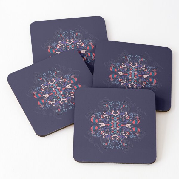 Item preview, Symmetry Doodle 11 - Pink and Blue designed and sold by Pc240471.