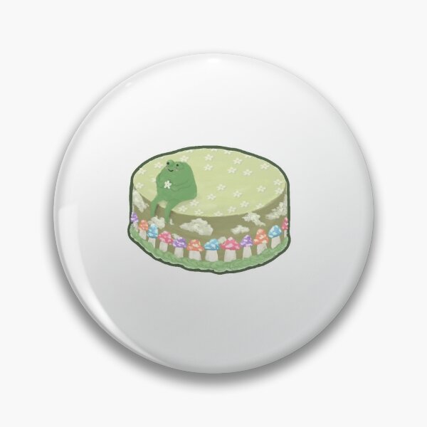 Item preview, frog cake designed and sold by peony lau.