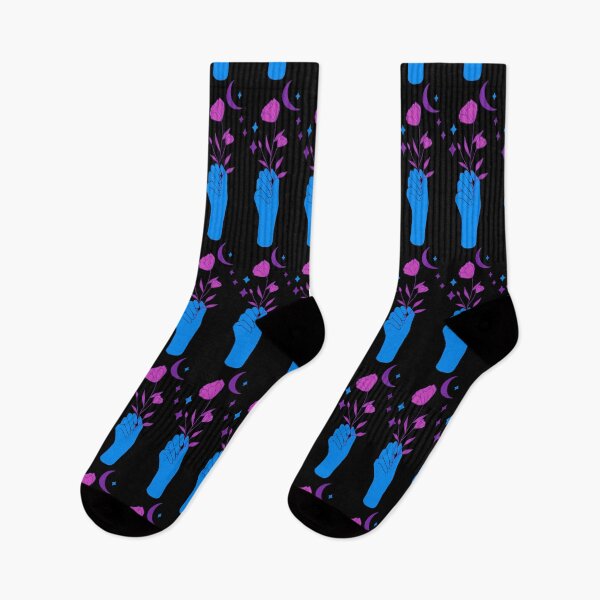 Item preview, bisexual hand, moon, flowers designed and sold by marie designs.