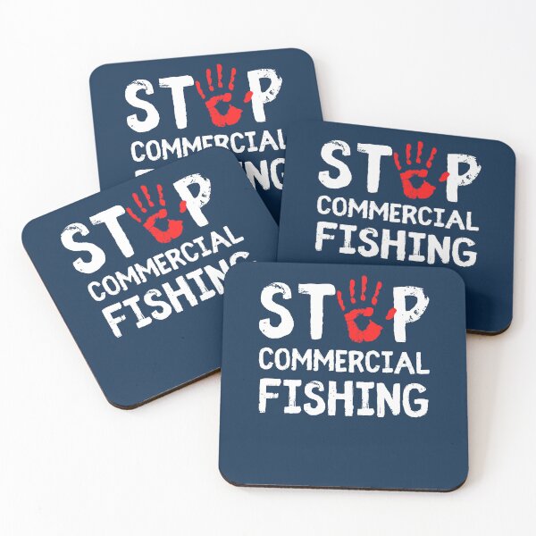 Item preview, Stop Commercial Fishing designed and sold by IntegrityDesign.