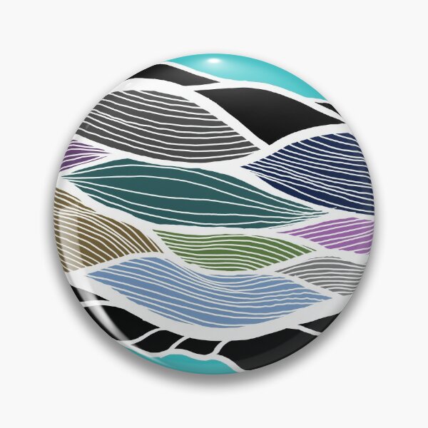 Item preview, Waving Harmonic Color Fields on Light Turquise "Abstracts" designed and sold by Istvan Ocztos.
