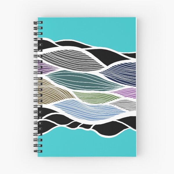 Item preview, Waving Harmonic Color Fields on Light Turquise "Abstracts" designed and sold by Istvan Ocztos.
