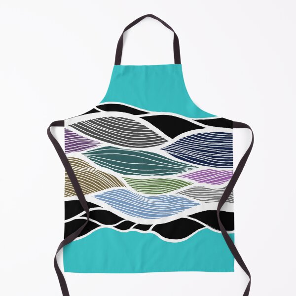 Item preview, Waving Harmonic Color Fields on Light Turquise "Abstracts" designed and sold by Istvan Ocztos.