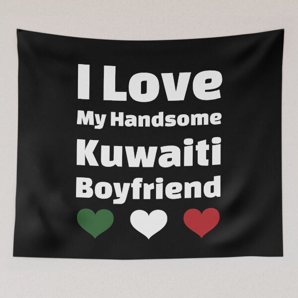 Item preview, I Love My Handsome Kuwaiti Boyfriend - Kuwait Boyfriend designed and sold by DiceNLDesigns.