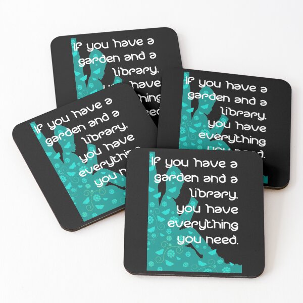 Item preview, If you have a garden and a library, you have everything you need.  designed and sold by iconatastic.