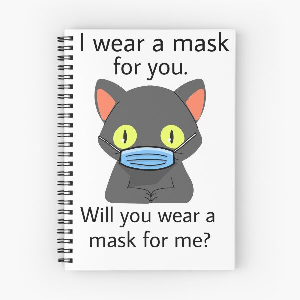 Item preview, Masked cat - I wear a mask for you designed and sold by GLwithUs.