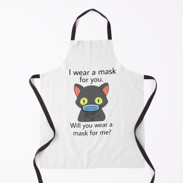 Item preview, Masked cat - I wear a mask for you designed and sold by GLwithUs.