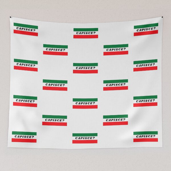 Item preview, Capisce? Funny Italian Saying designed and sold by molamode.