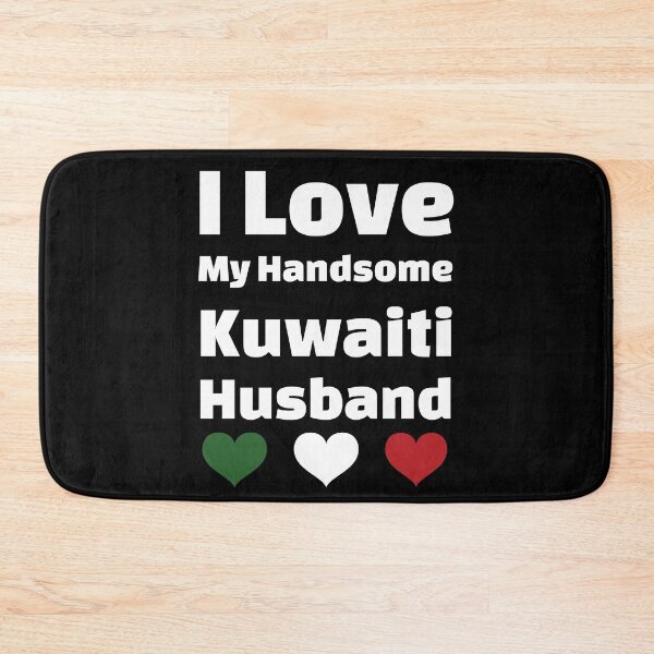 Item preview, I Love My Handsome Kuwaiti Husband - Kuwait Husband designed and sold by DiceNLDesigns.