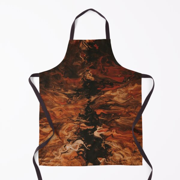 Item preview, Black Orange Galaxy Marble Art designed and sold by BEyourself be.