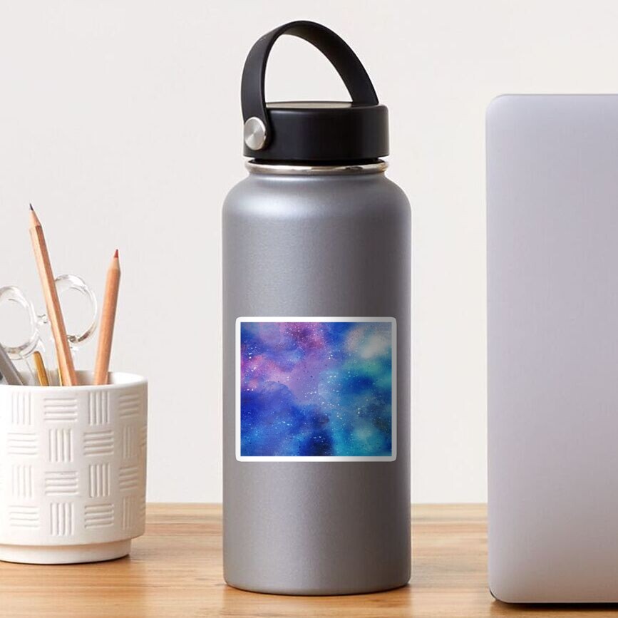 Galaxy Watercolor Sticker