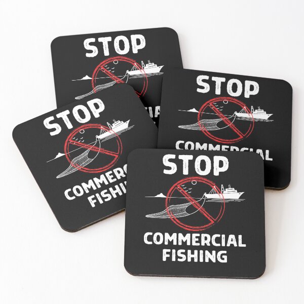 Item preview, Stop Commercial Fishing designed and sold by IntegrityDesign.